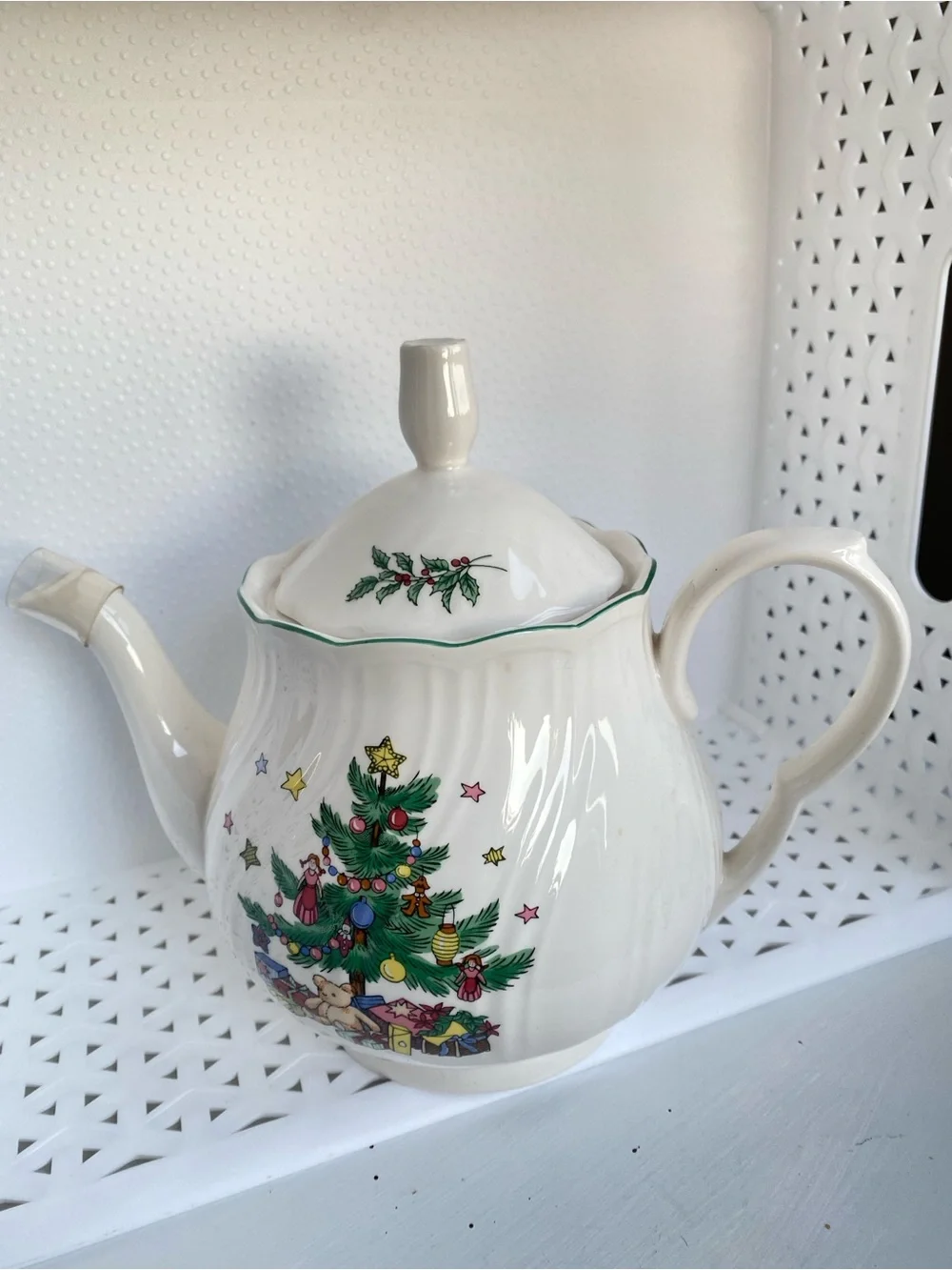 1940 Nikko Japan Collection Holiday Vintage XL Tea Pot NEW